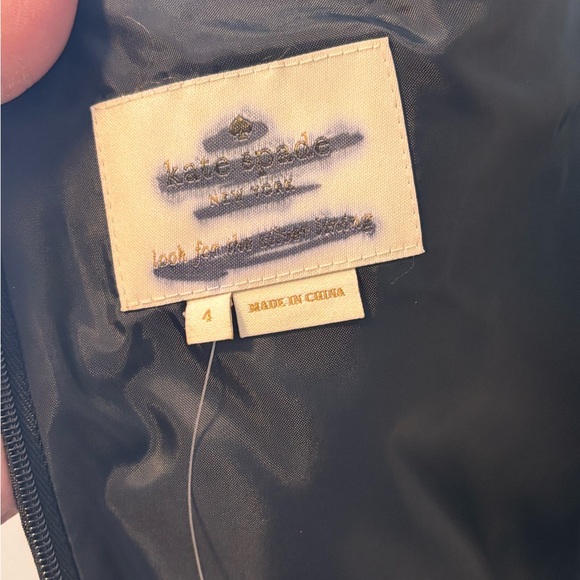 Kate Spade New York "Dashing Beauty" Metallic Jacquard Dress - Picture 14 of 17